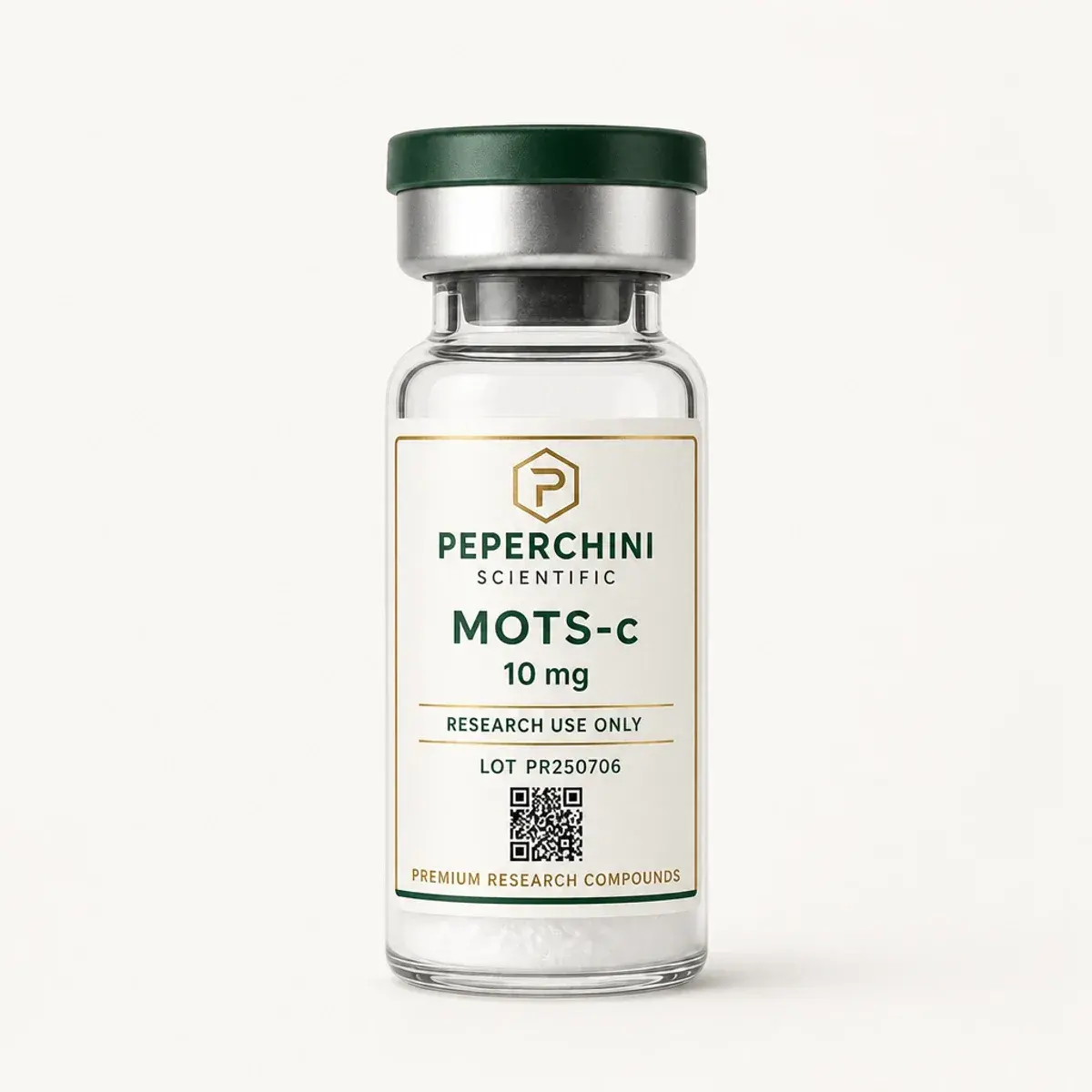 MOTS-c — 10 mg research material vial