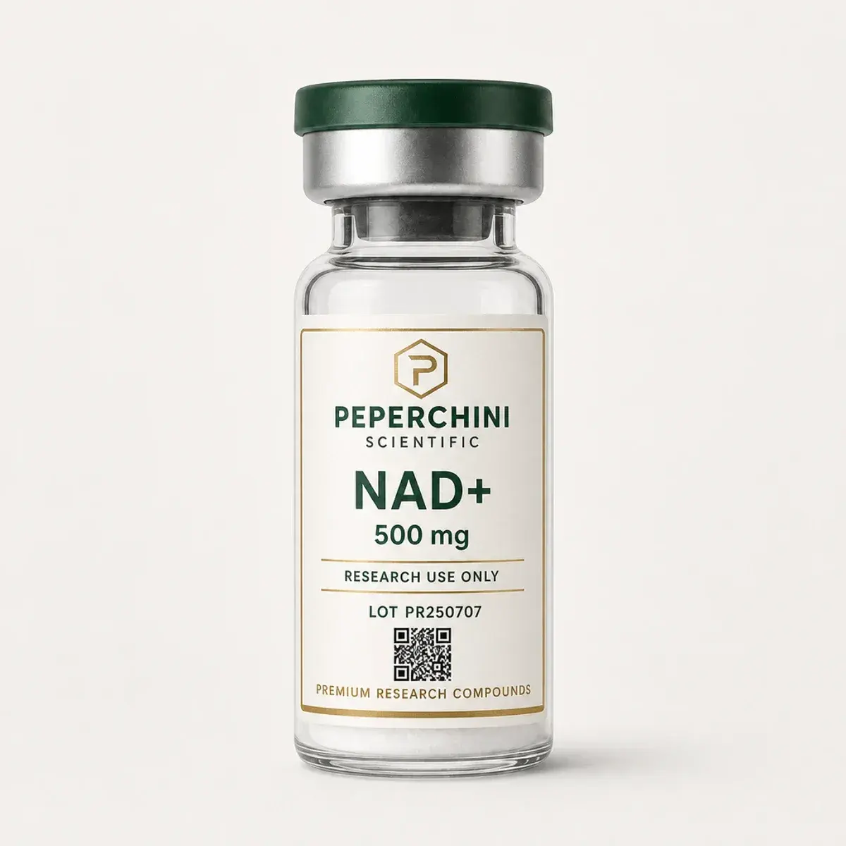 NAD+ — 500 mg research material vial